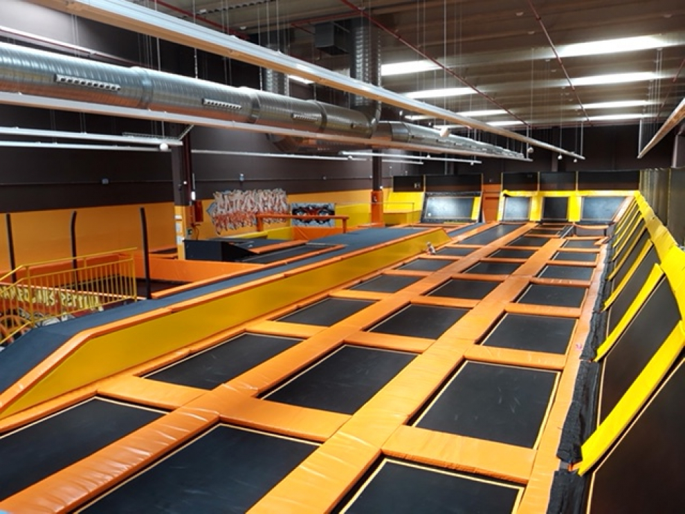 Instalaciones de Pettum Trampolines en Zaragoza