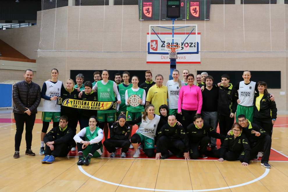 Encuentro inclusivo de baloncesto femenino en Zaragoza