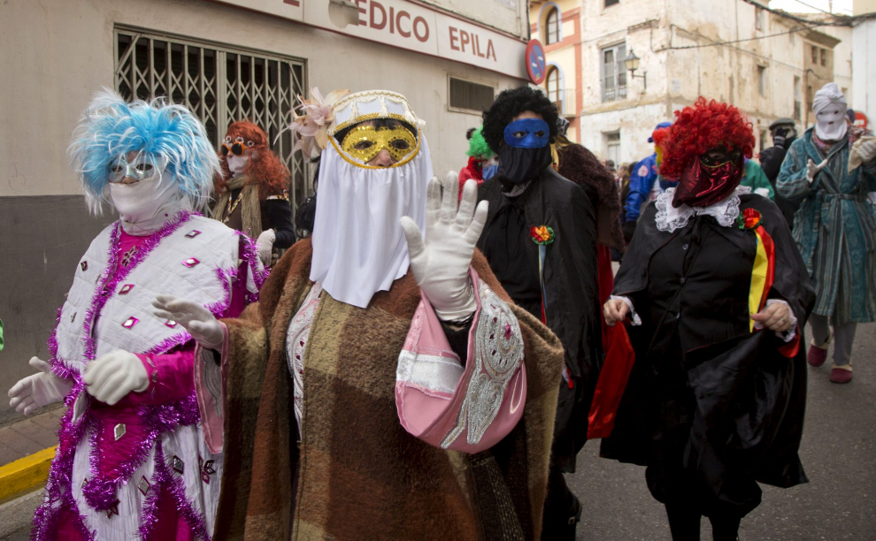 Las mascarutas del carnaval epilense.