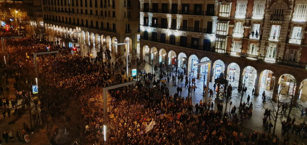 Manifestación del 8-M en Zaragoza