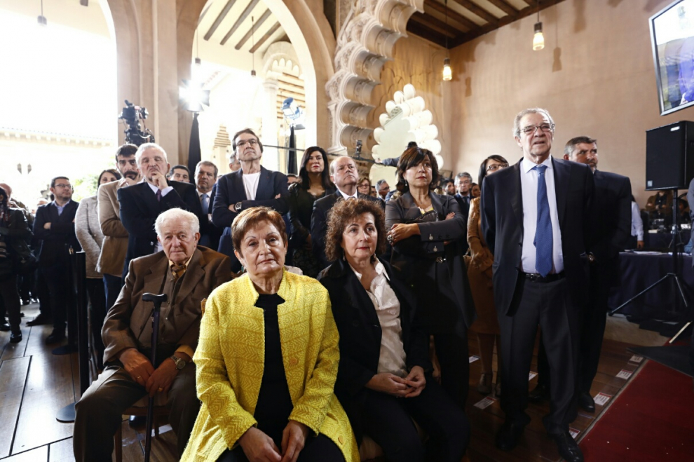 Acto institucional del Día de Aragón en el palacio de La Aljafería