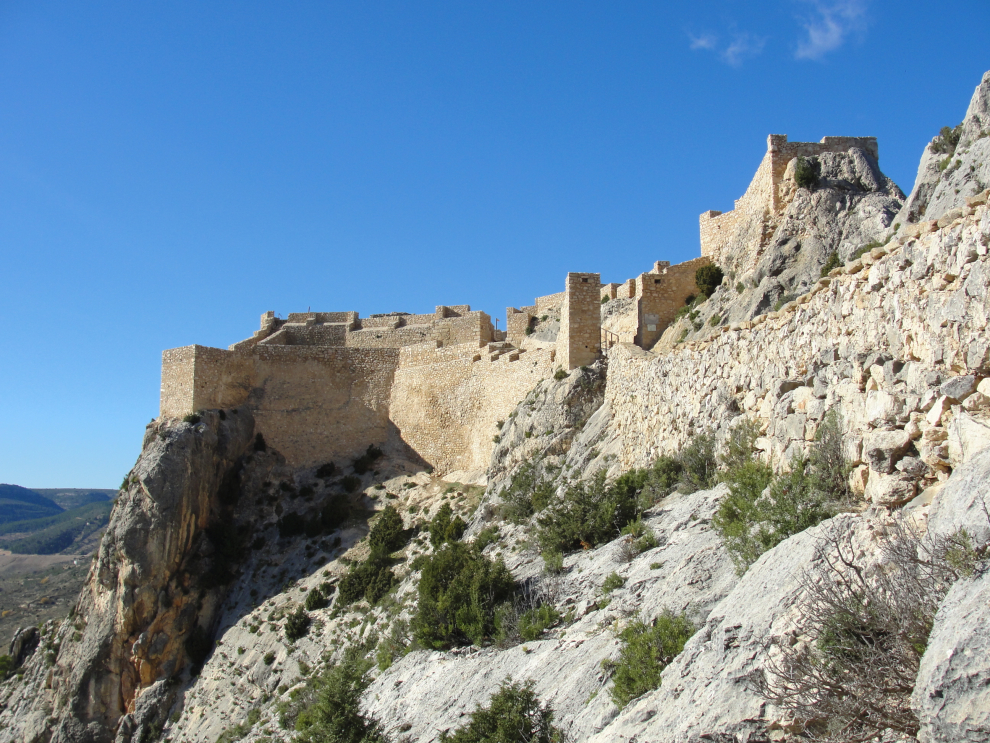 El castillo de Castellote.