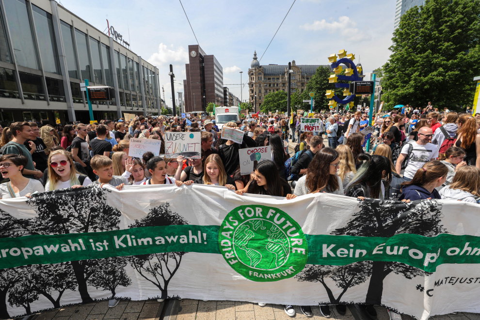 Manifestaciones contra el cambio climático en Alemania.