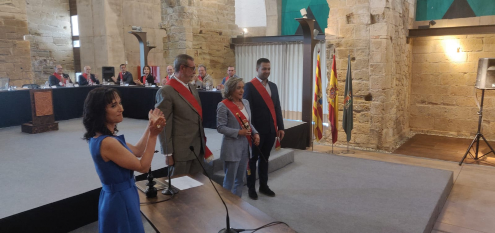 Carmen Costa, del PP, elegida alcaldesa de la ciudad de Fraga.
