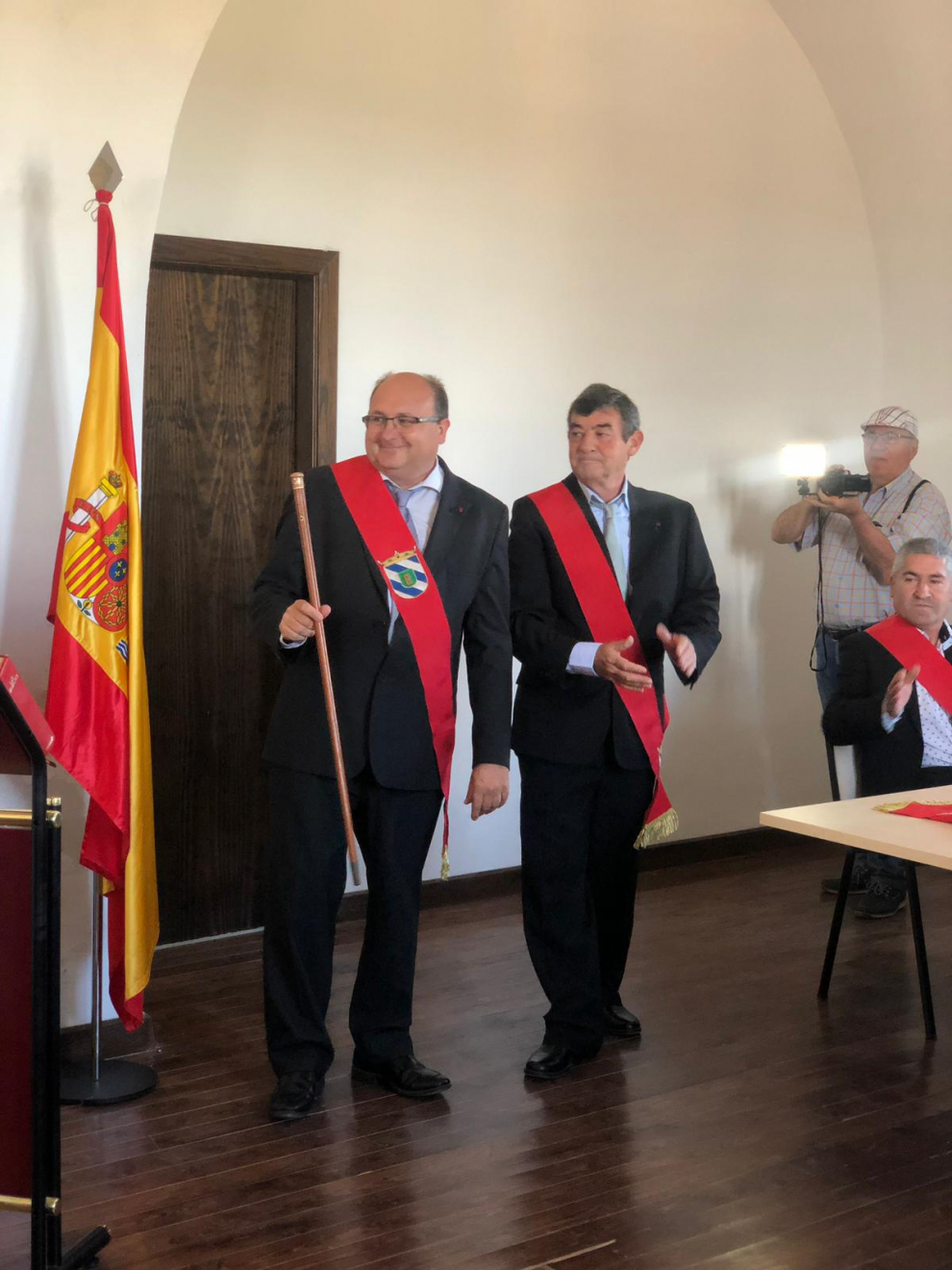 Constitución del Ayuntamiento de Biota.