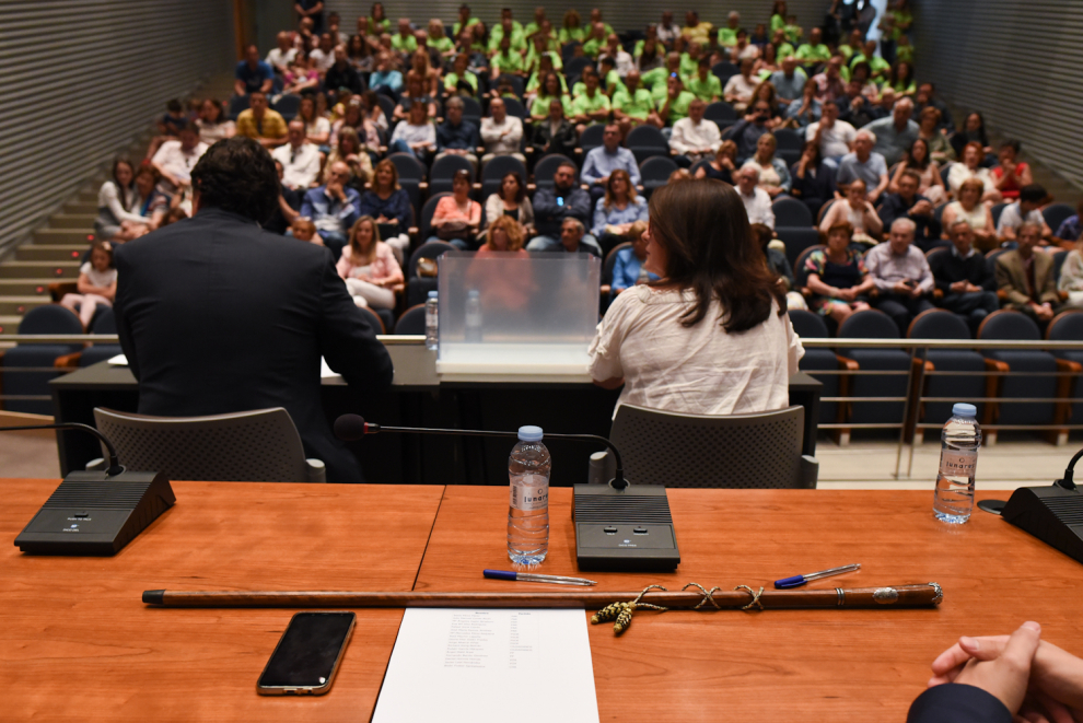 Pleno de constitución del Ayuntamiento de Cuarte de Huerva.