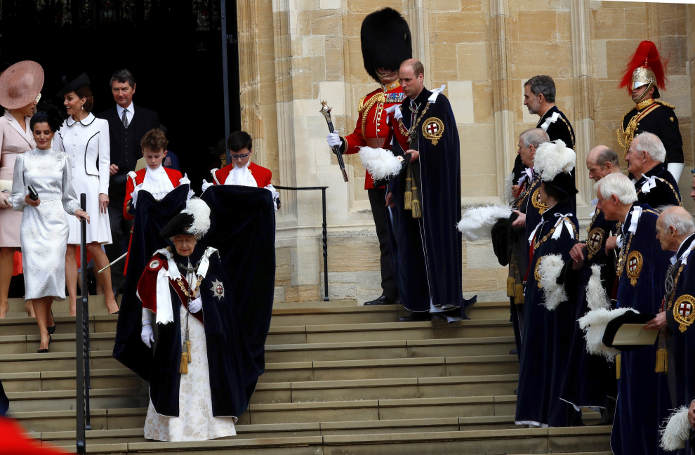 Felipe VI ya es caballero de la Orden de la Jarretera.