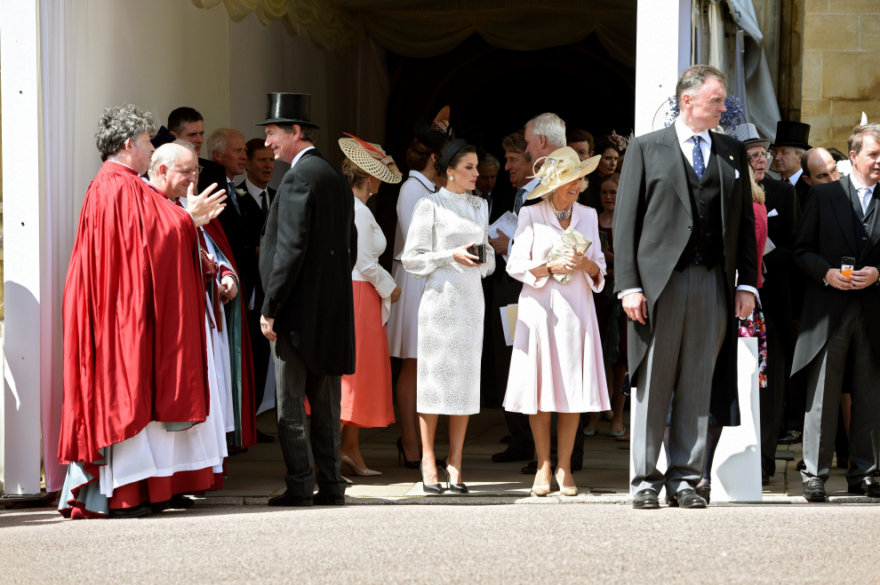 La reina Isabel II ha disntinguido al Rey de España con la Orden de la Jarretera, en una ceremonia celebrada en Winsord.