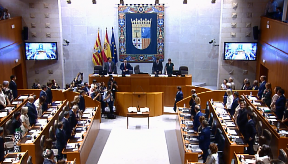 Constitución de las Cortes de Aragón en la X legislatura
