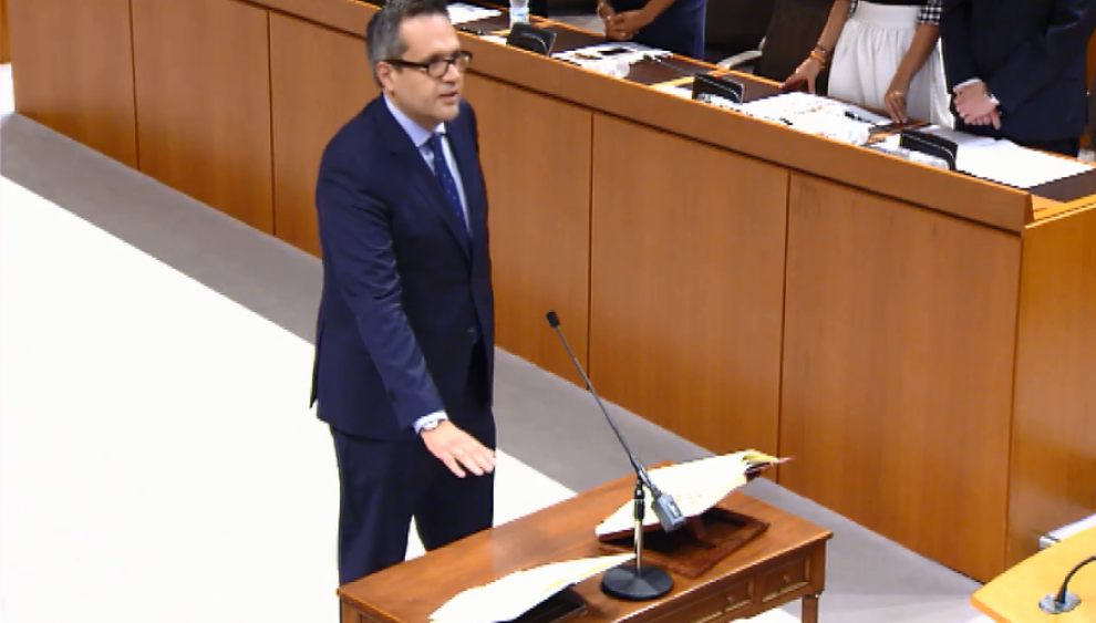 Constitución de las Cortes Aragón en la X legislatura