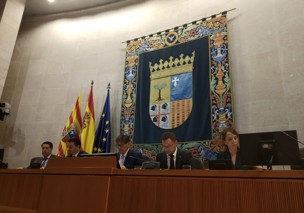Constitución de las Cortes Aragón en la X legislatura