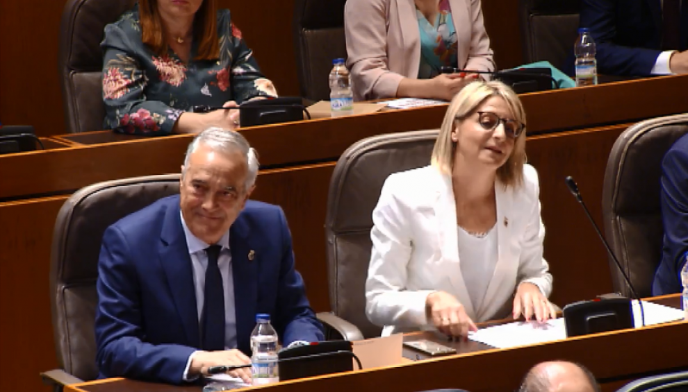 Sesión constitutiva de las Cortes de Aragón en la X legislatura