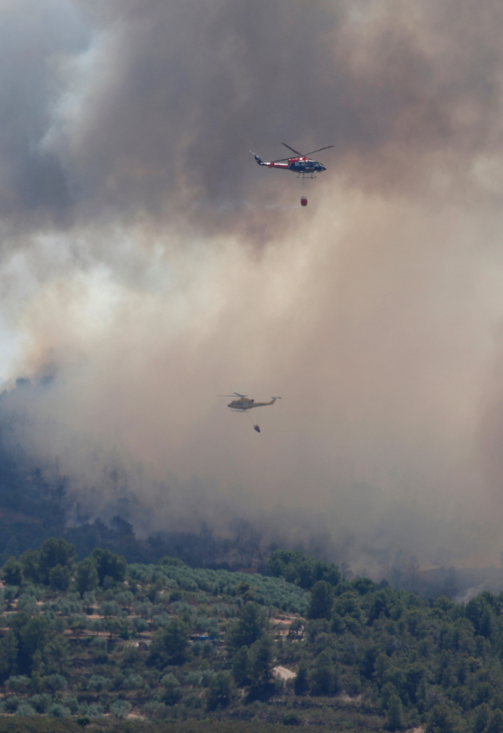 Incendio en Tarragona
