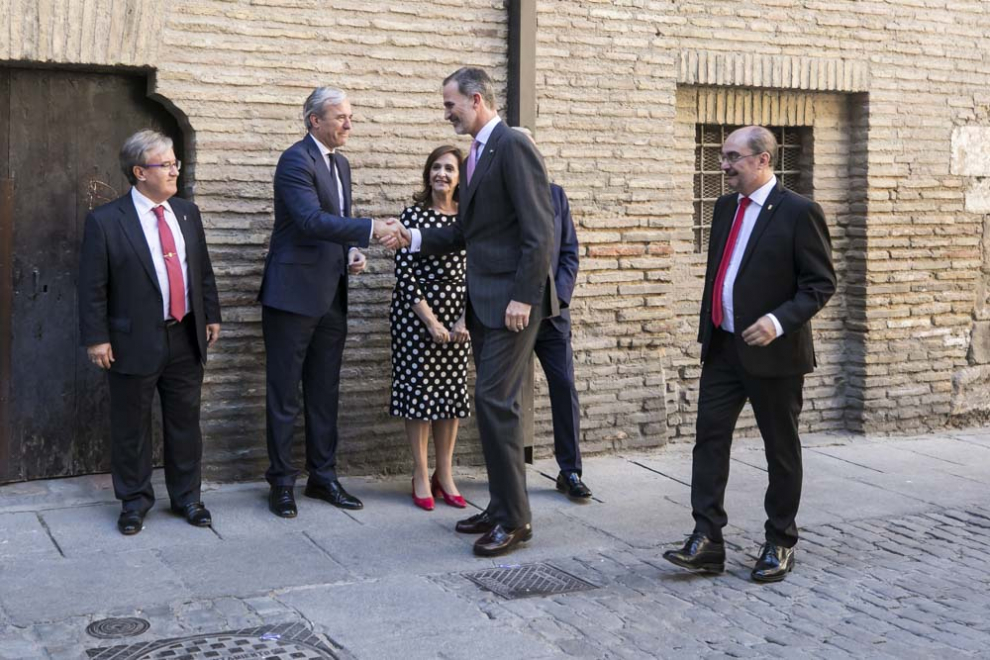 Visita del Rey a la Real Maestranza de Caballería de Zaragoza