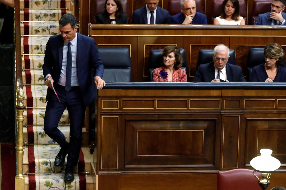 Segunda y definitiva votación de investidura de Pedro Sánchez.