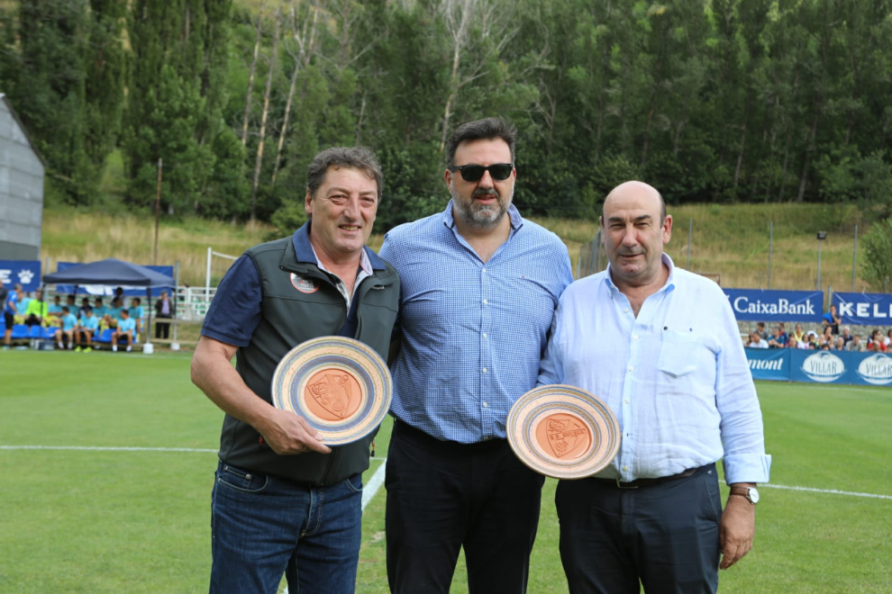 Partido amistoso Huesca Ejea en Benasque /27-7-19 / Foto Rafael Gobantes [[[FOTOGRAFOS]]]