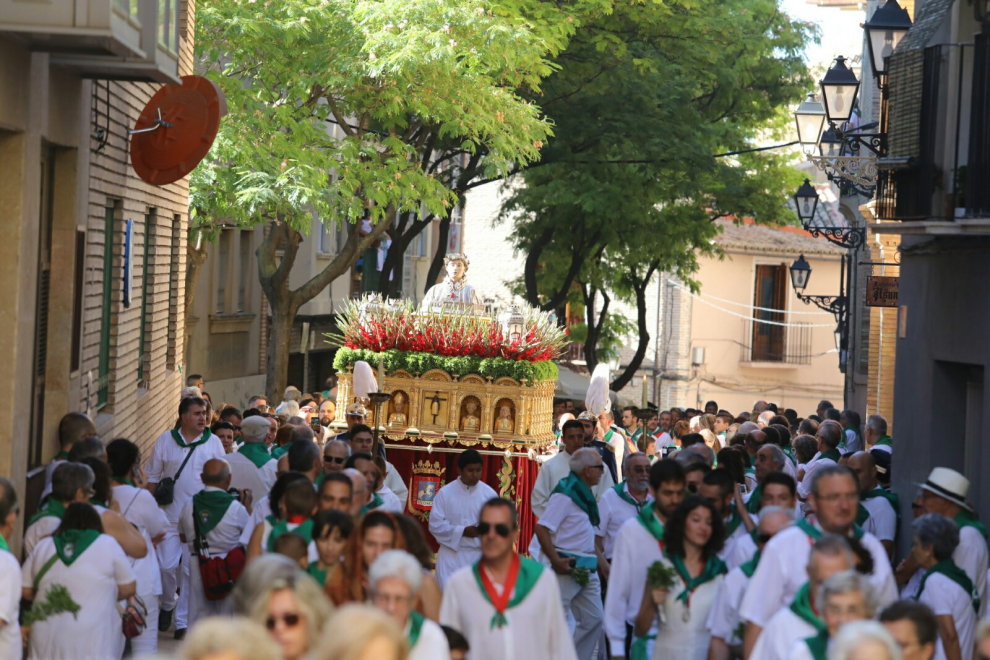 Huesca vive el día grande de sus fiestas.