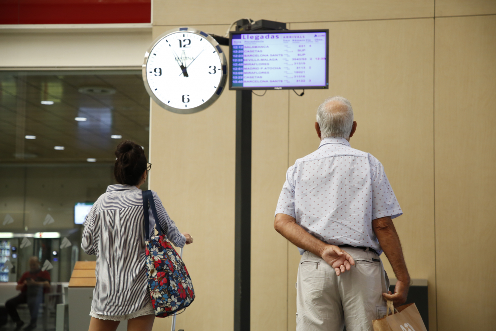 Afecciones en Zaragoza por la tercera huelga de Renfe en lo que va de verano.