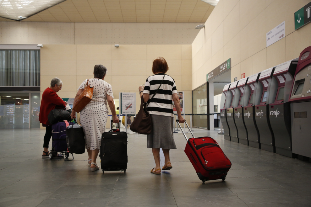 Afecciones en Zaragoza por la tercera huelga de Renfe en lo que va de verano.