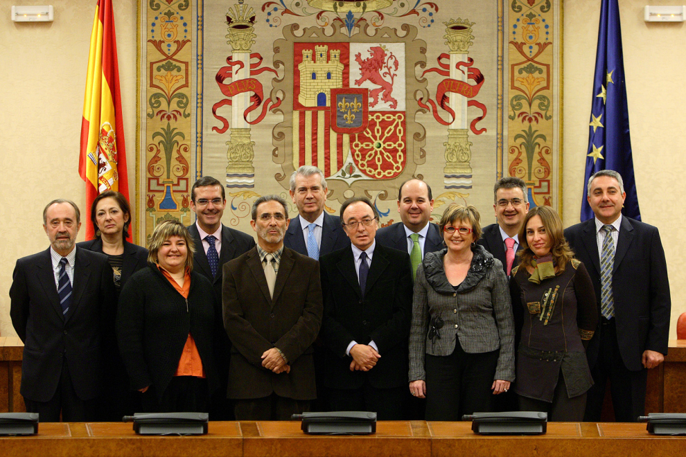 Los diputados aragoneses en 2008