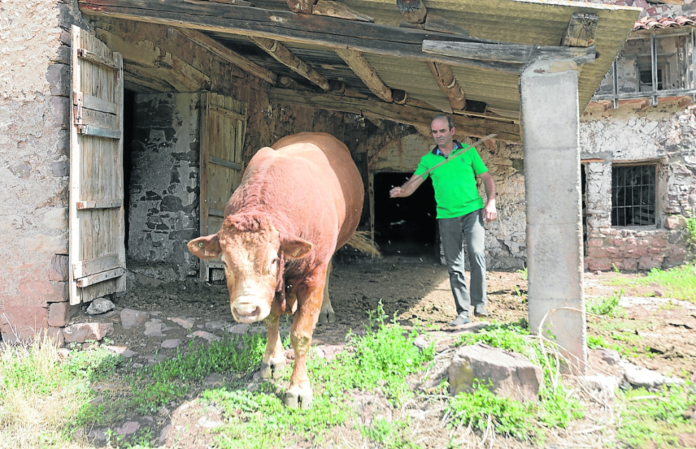 Jorge Iglesias, vecino de Noales, valle de Castanesa.