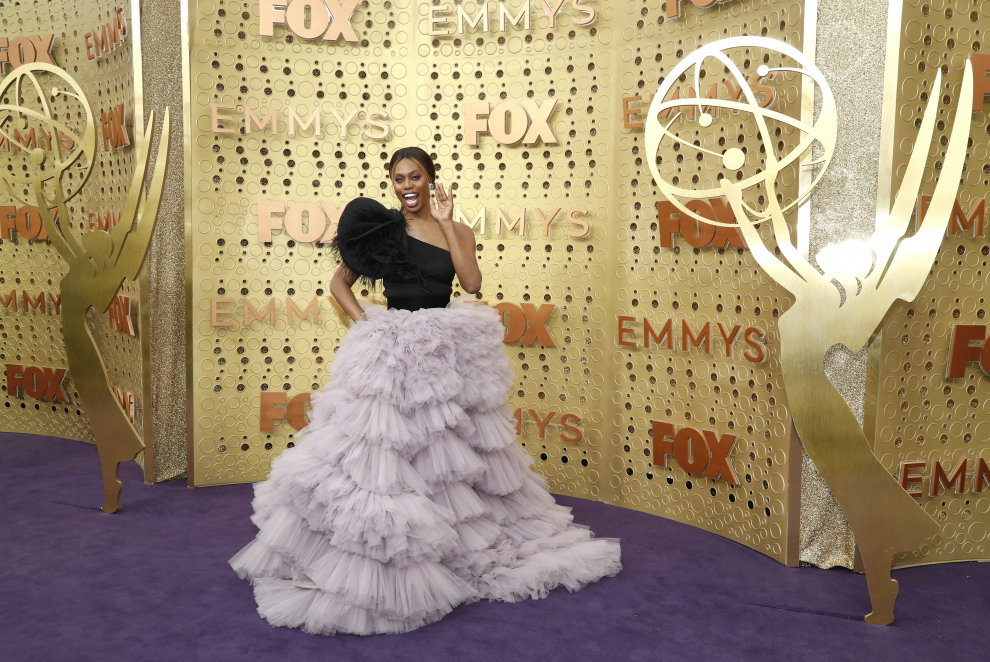 71st Primetime Emmy Awards - Arrivals - Los Angeles, California, U.S., September 22, 2019. Faithe Herman (L) and Eris Baker. REUTERS/Mario Anzuoni [[[REUTERS VOCENTO]]] AWARDS-EMMYS/