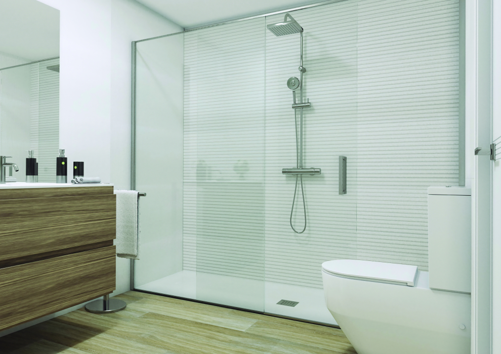 Las estancias unen funcionalidad y diseño, lo que se refleja en salas como el baño.