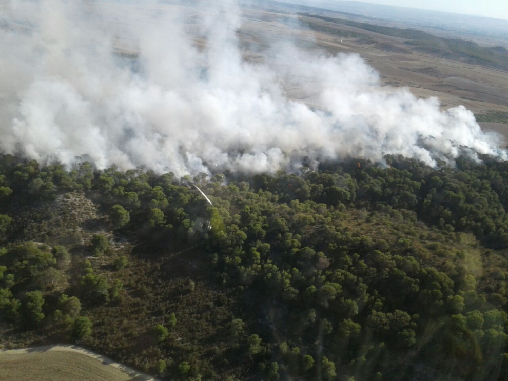 Incendio en Peñaflor