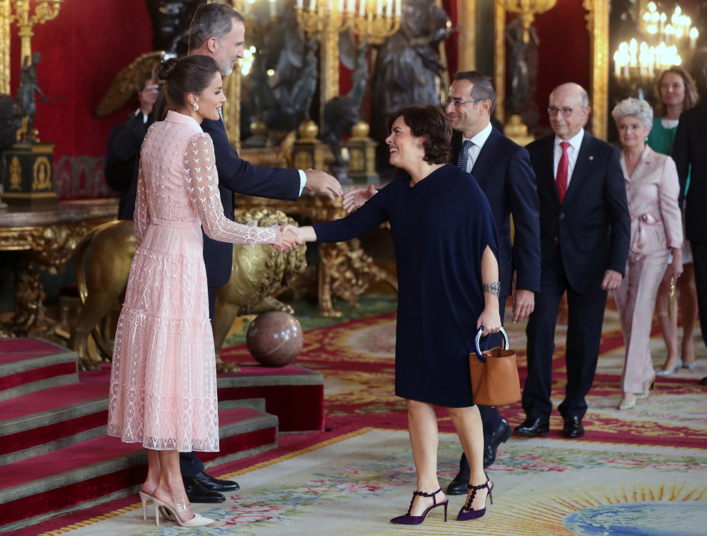 Foto: Besamanos En La Recepción De Los Reyes En El Palacio Real | El ...