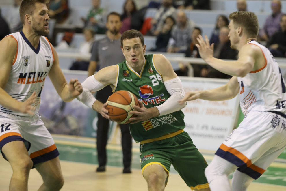 Baloncesto Levitec Melilla. / 3-11-19 / Foto Rafael Gobantes [[[FOTOGRAFOS]]]