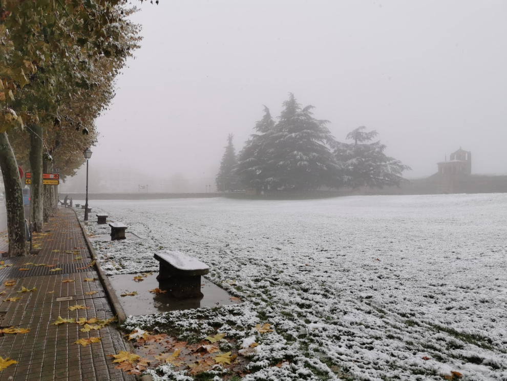 Nevada en Jaca