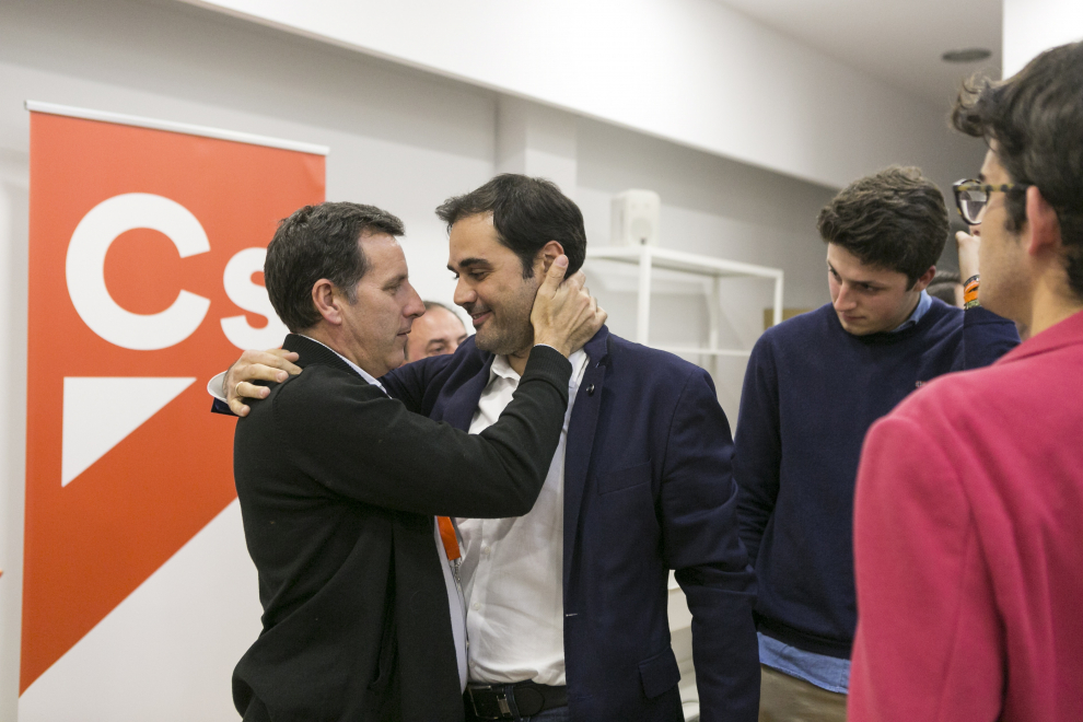 ARAGON ELECCIONES SEDE CIUDADANOS RODRIGO GOMEZ / 10-11-2019 / FOTO: ARANZAZU NAVARRO [[[FOTOGRAFOS]]]