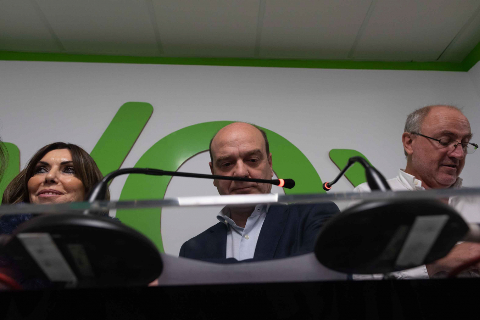 NOCHE DE ELECCIONES GENERALES EN LA SEDE DE VOX / 10-11-2019 / FOTOS: FRANCISCO JIMENEZ [[[FOTOGRAFOS]]]
