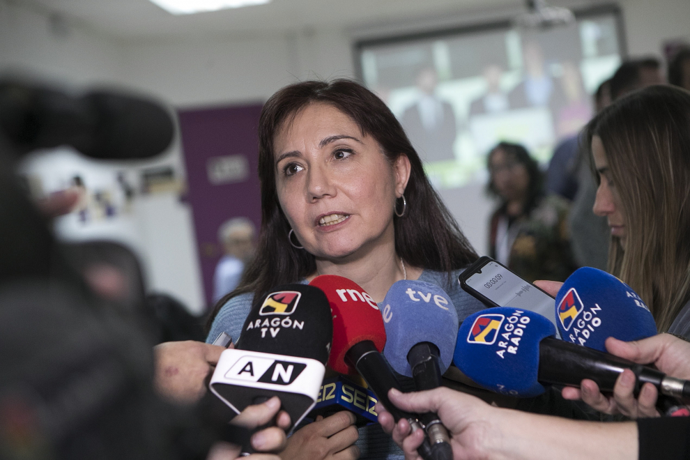 Sede Unidas Podemos en Zaragoza.