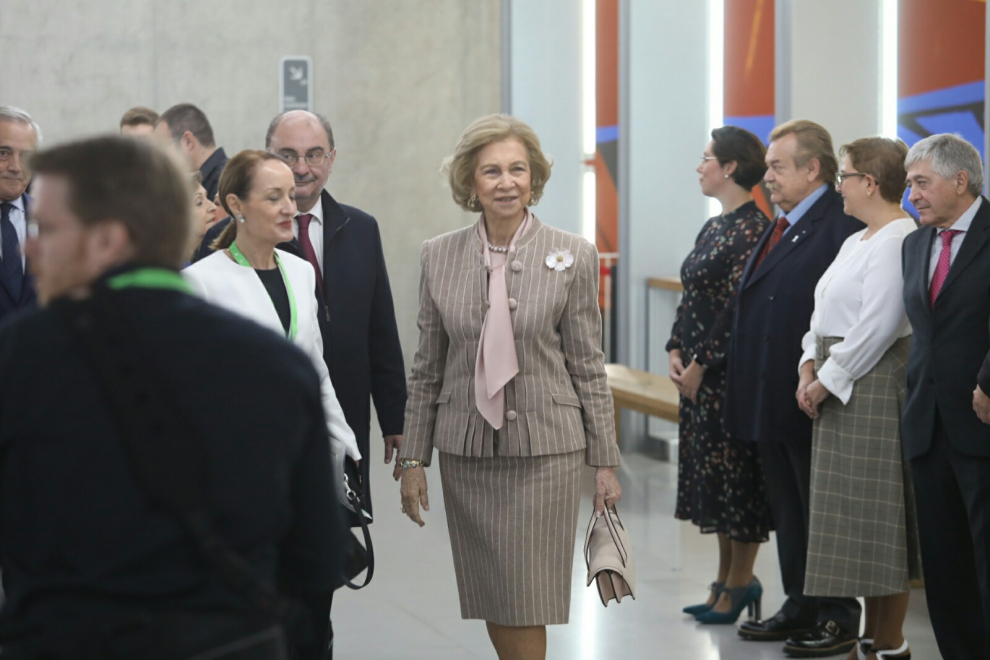 Visista de la Reina Sofía a Huesca