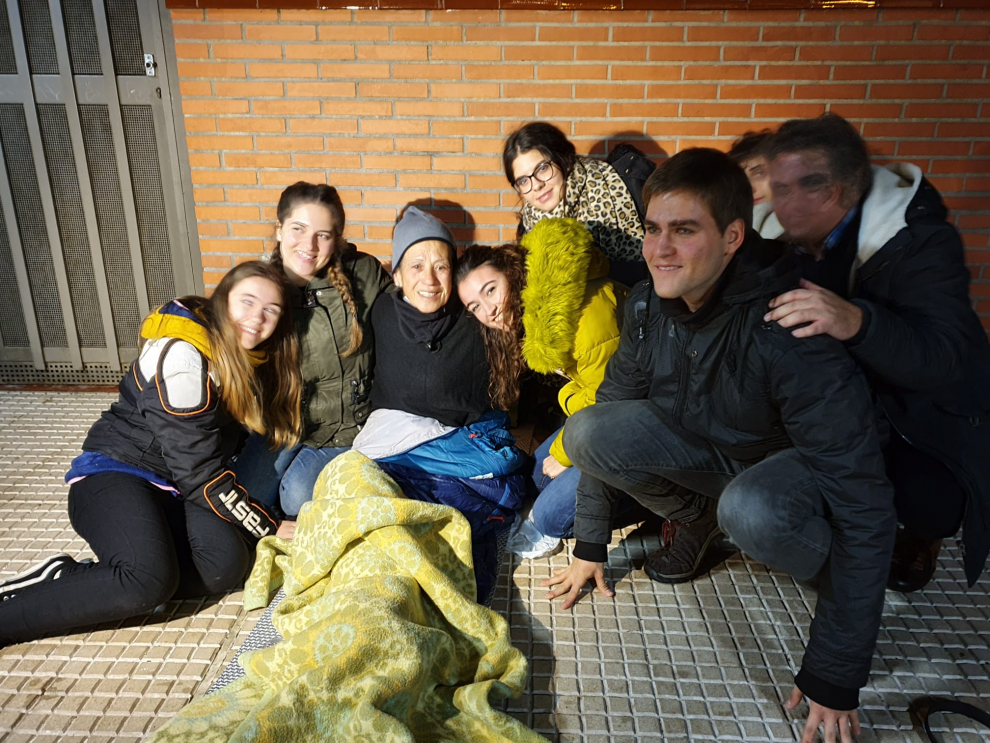 Batalla contra el frío y la soledad en Zaragoza