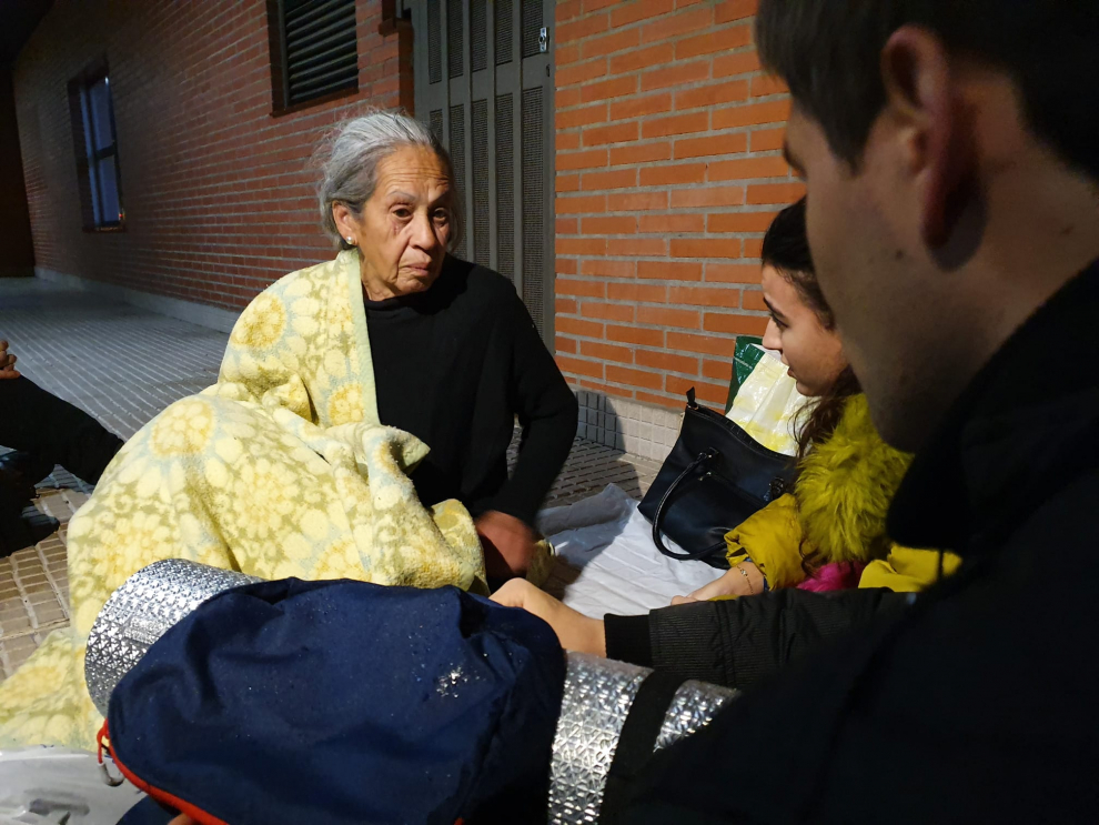 Batalla contra el frío y la soledad en Zaragoza