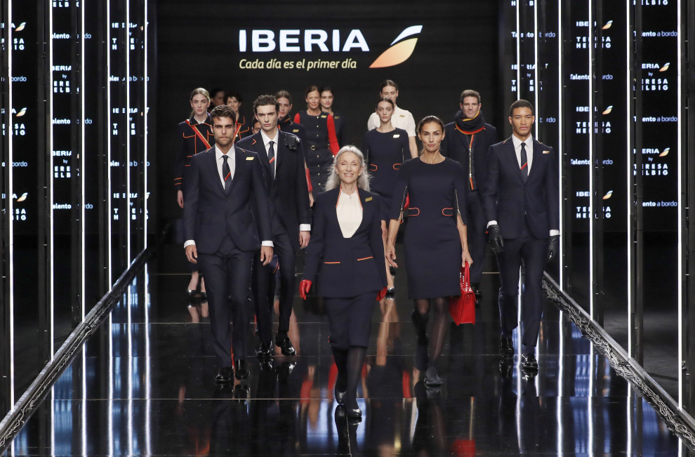 Uniformes de Teresa Helbig para Iberia.
