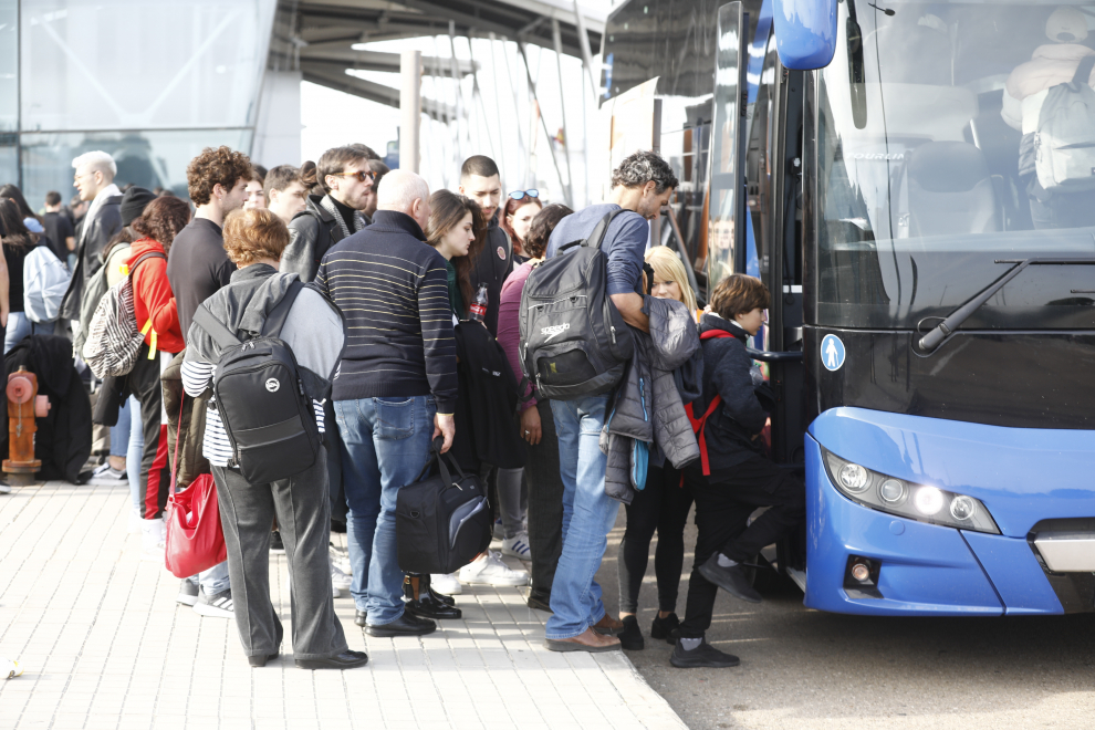 Vuelos desviados a Zaragoza