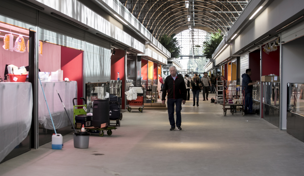 NUEVO MERCADO CENTRAL ( ZARAGOZA ) / PREPARATIVOS PROXIMA APERTURA / 03/02/2020 / FOTO : OLIVER DUCH [[[FOTOGRAFOS]]]