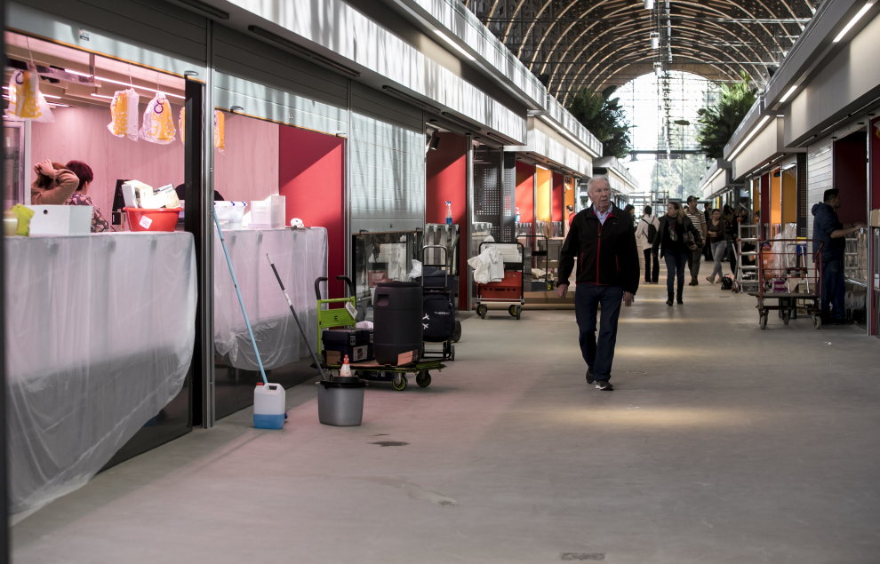 NUEVO MERCADO CENTRAL ( ZARAGOZA ) / PREPARATIVOS PROXIMA APERTURA / 03/02/2020 / FOTO : OLIVER DUCH [[[FOTOGRAFOS]]]