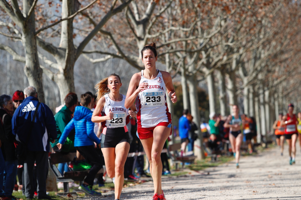 XXV Cross Olimpo-Memorial Miguel Navarro, prueba del Campeonato de Aragón individual en el Parque Oliver de Zaragoza