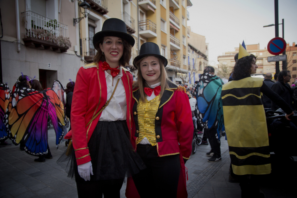 Imágenes de la fiesta del carnaval celebrada en Calatayud.