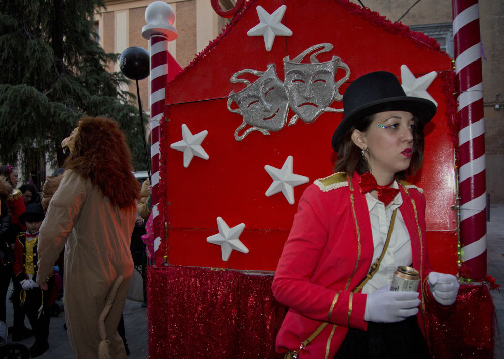 Imágenes de la fiesta del carnaval celebrada en Calatayud.