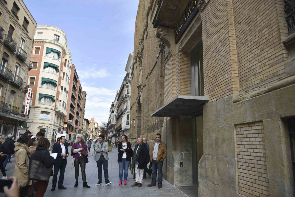 La Comarca de la Hoya se acaba de mudar al edificio de los antiguos Juzgados del Coso de Huesca tras invertir 1,2 millones de euros en una compleja rehabilitación.