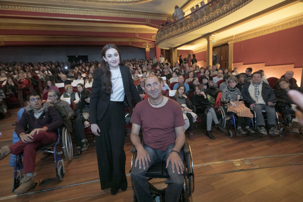 Laura Torrijos presenta su documental en el Teatro Olimpia. / 26-02-2020 ../ Foto Rafael Gobantes [[[FOTOGRAFOS]]]