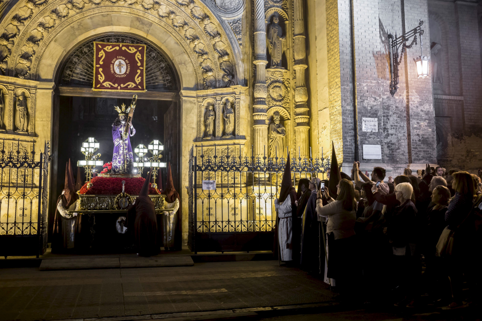 Semana Santa. Procesión de las Tres Caídas del Calvario. Santa Engracia / 02-04-2017 / foto: Jose Miguel Marco[[[FOTOGRAFOS]]] [[[HA ARCHIVO]]]