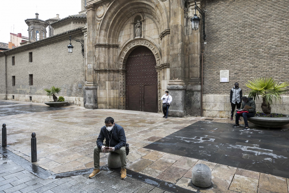 Semana Santa en Zaragoza, diferencias entre la de 2019 y 2020