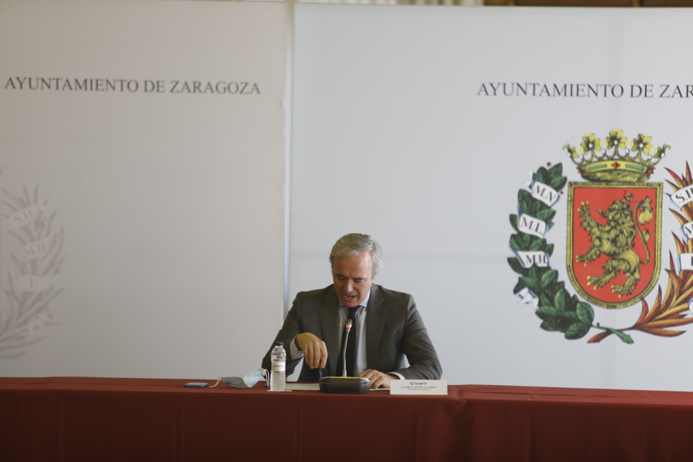 Azcón preside la Comisión por el Futuro de Zaragoza