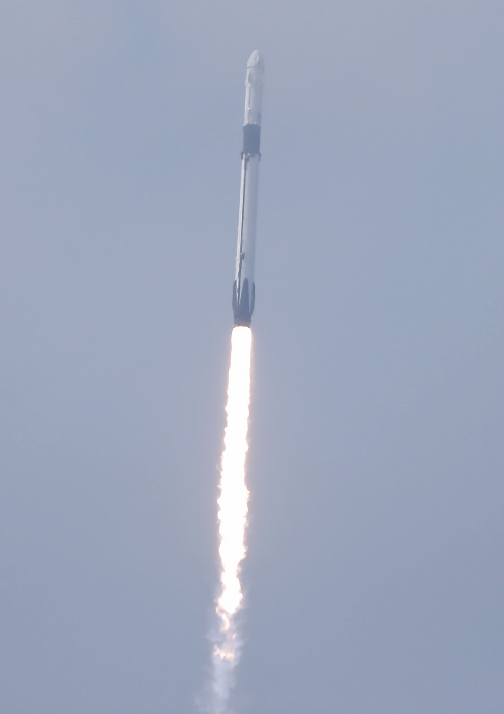 SpaceX Crew Dragon Demo2 manned space mission launches from Kennedy Space Center